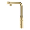 Кухонный смеситель с выдвижным изливом GROHE Essence SmartControl, матовый холодный рассвет, 31615GN0