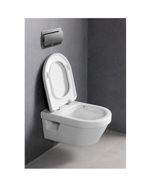 Подвесной унитаз VILLEROY & BOCH Architectura с покрытием Ceramic plus, Rimless 5684HRR1