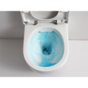 Rippuv WC GROHE Euro Ceramic Rimless Compact koos istekoha ja pehme sulgemise kaanega
