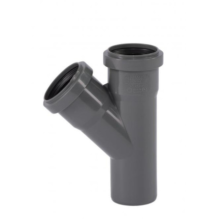 Siseveo kolmnurk WAVIN Optima 50 x 50/45°, hall