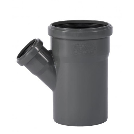 Siseveo kolmnurk WAVIN Optima 110 x 50/45°, hall