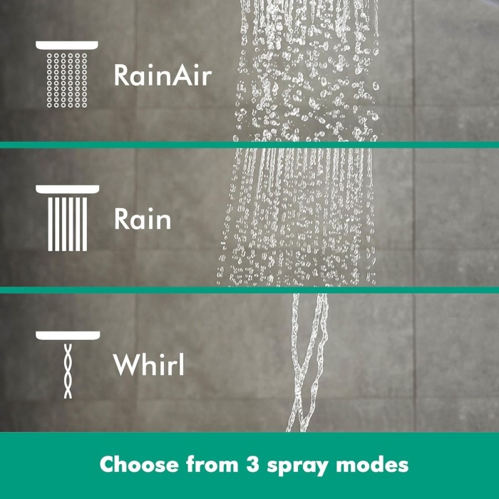 Душевая насадка HANSGROHE Raindance Select S 120, матовый бронзовый, 26014140