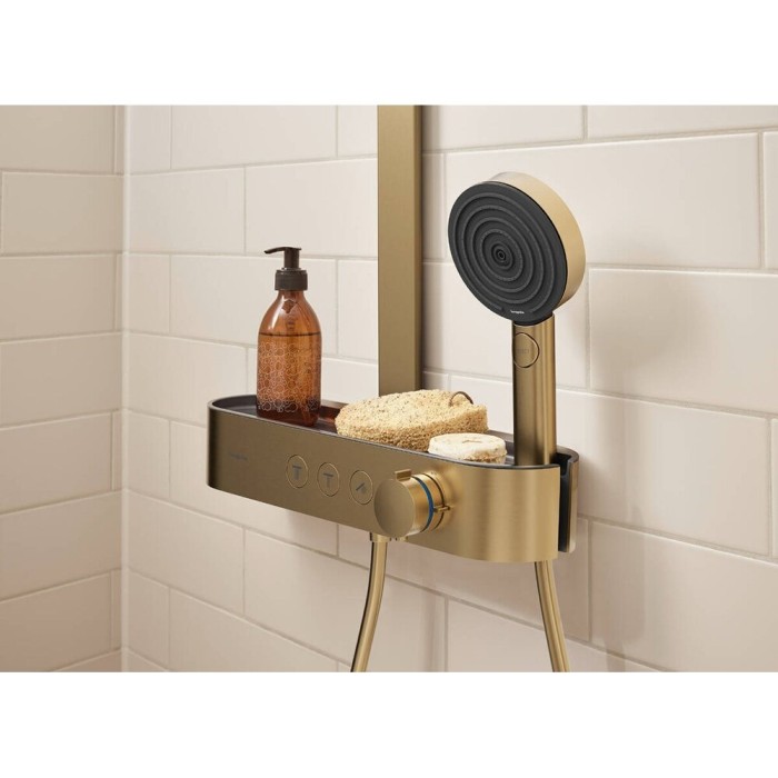 Termostaatiline dušisüsteem HANSGROHE Pulsify S 260 1jet EcoSmart, 24221140