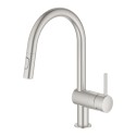Кухонный смеситель с выдвижным изливом GROHE Minta, 32321DC2