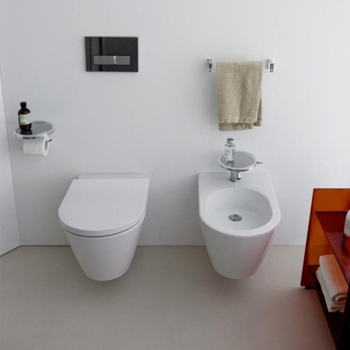 Riputatav WC Kartell by LAUFEN Rimless SoftClose kaanega, valge-matt