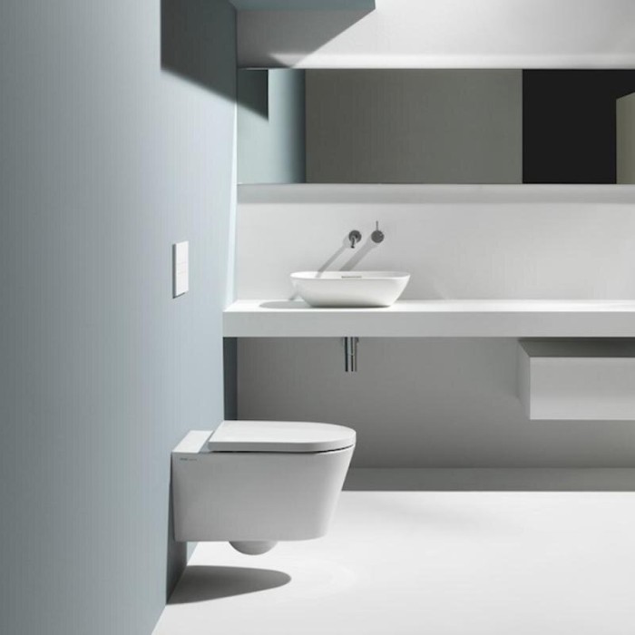 Riputatav WC Kartell by LAUFEN Rimless SoftClose kaanega, valge-matt