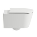 Riputatav WC Kartell by LAUFEN Rimless SoftClose kaanega, valge-matt