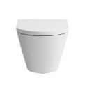 Riputatav WC Kartell by LAUFEN Rimless SoftClose kaanega, valge-matt