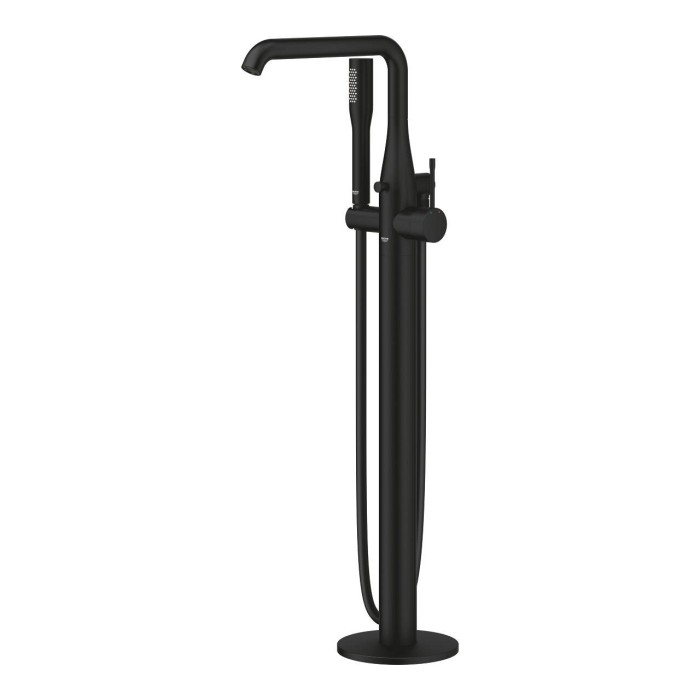 Põrandavannisegisti GROHE Essence, phantom black, 25248KF1