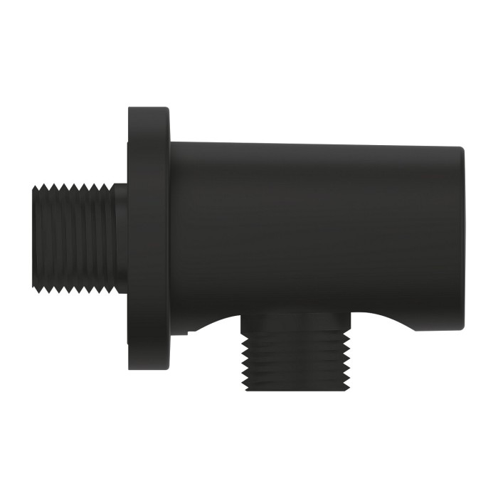 Water outlet for GROHE Rainshower recessed shower, Phantom black, 22118KF0