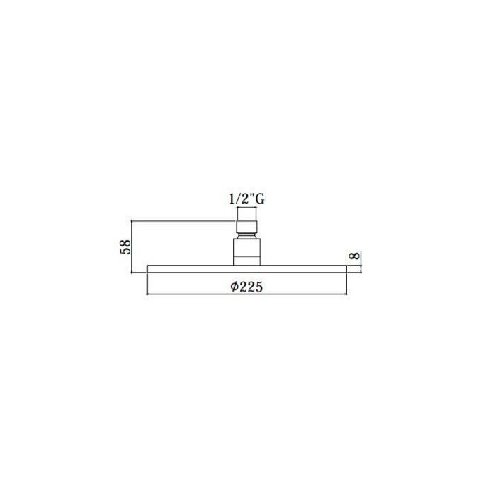 Wall-mounted shower system PAFFONI Light (brushed nickel), LIG015ST+ZSOF034ST+ZSOF074ST+ZDUP094ST