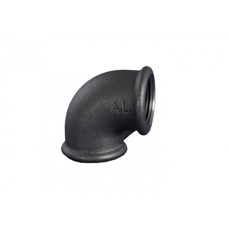 Küünarnukk GRODITZER FITTINGS (A.L.) 1 1/2"" v/v - 90°, must