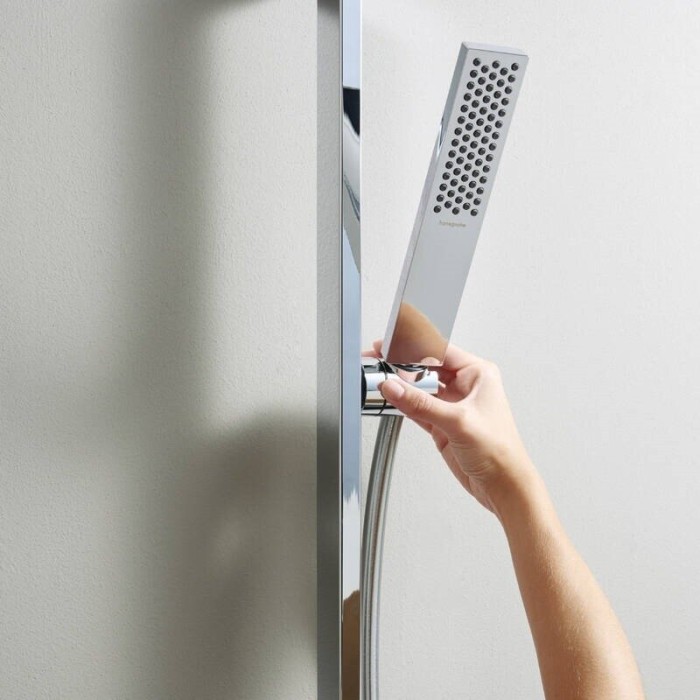 HANSGROHE Pulsify E 100 handheld shower head, 1 spray EcoSmart+, 24321000