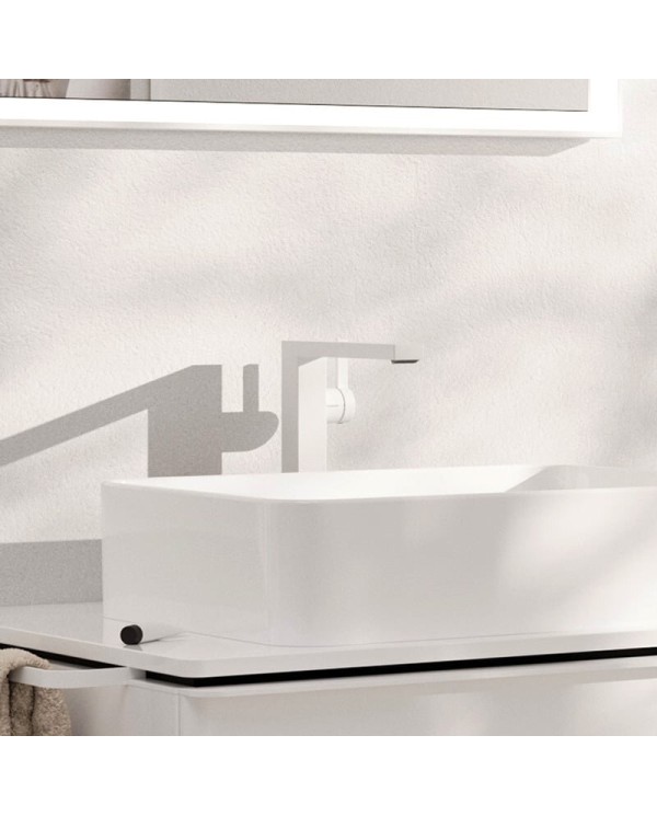Washbasin mixer with pop-up waste HANSGROHE Tecturis E 240 EcoSmart+, 73070700