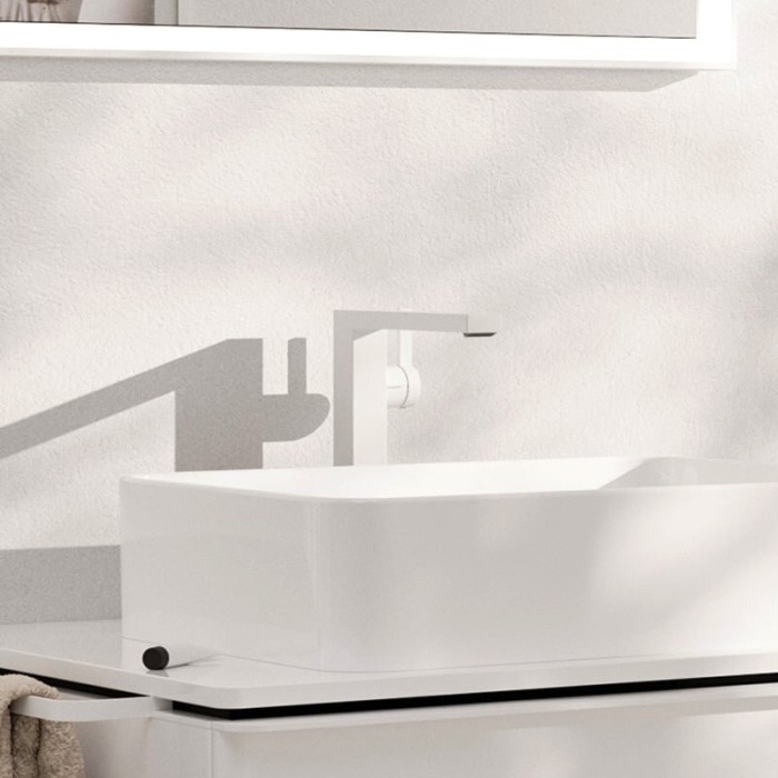 Vannitoasegisti põhjaventiiliga HANSGROHE Tecturis E 240 EcoSmart+, 73070700