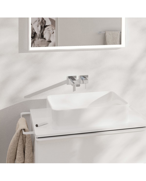 Встраиваемый смеситель для раковины HANSGROHE Tecturis E 230 мм EcoSmart+, 73051000