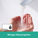 Built-in sink mixer HANSGROHE Tecturis E 230 mm EcoSmart+, 73051000