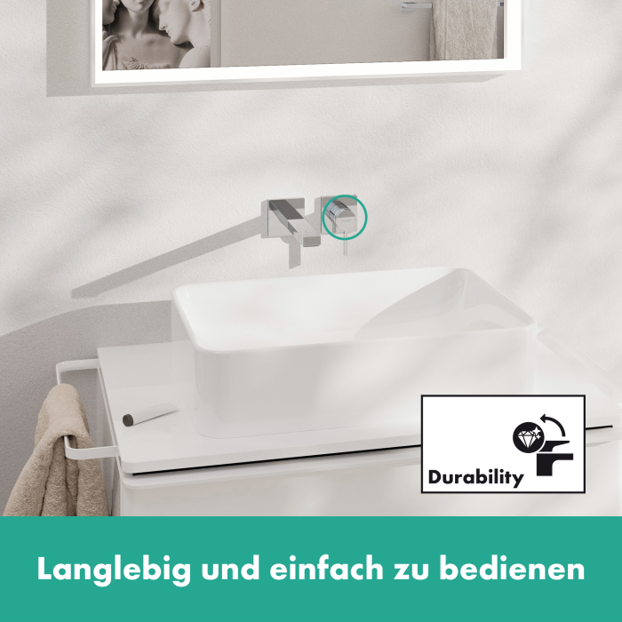 Built-in sink mixer HANSGROHE Tecturis E 230 mm EcoSmart+, 73051000
