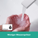 Встраиваемый смеситель для раковины HANSGROHE Tecturis E 230 мм EcoSmart+, 73051700