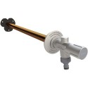 Frost-free outdoor tap with extension kit KEMPER Frosti XL for wall thicknesses of 150 / 780 mm, 5780501500+5780000200