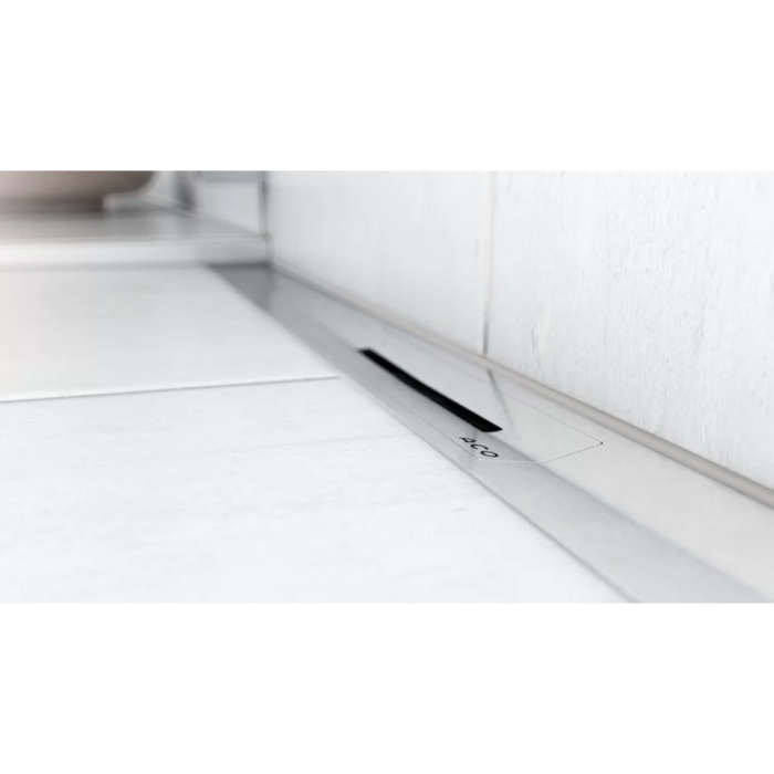 ACO ShowerDrain S shower channel set with Plate grates and trap (4 in 1) (Choice of lengths)