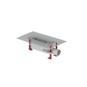 Dušikaldri komplekt ACO ShowerDrain S Plate restiga ja trapiga (4 in 1) (Pikkuste valik)