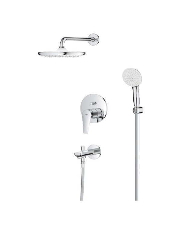 Наборы для душевых систем с изливом для ванны GROHE Bauedge Tempesta 250, 25291000