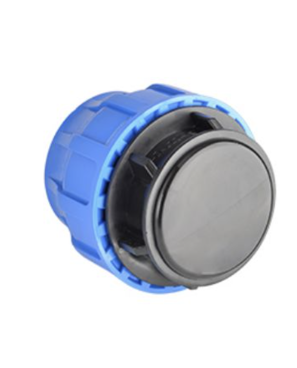 Plastic end cap for PE pipe PIMTAS 50, EX70001504