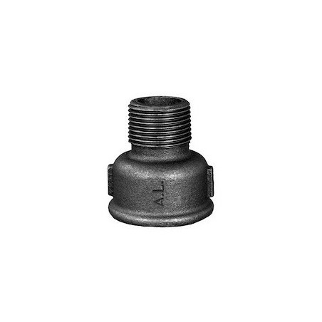 Connection fitting GRODITZER FITTINGS (A.L.) 2 1/2"" x 2"" outer/inner, black