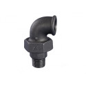 Lammutatakse nurgaliitmik GRODITZER FITTINGS (A.L.) 1 1/4"" v/sis., must