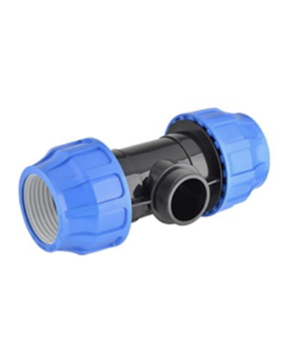 Plastikust kinnitatav kolmik PE torule PIMTAS 25 x 1" välis x 25, EX70001904