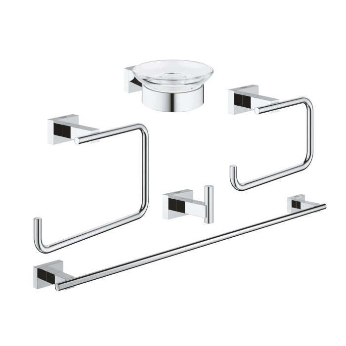 Набор аксессуаров GROHE Essentials Cube 5 в 1, 40758001