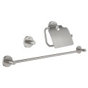 Набор аксессуаров GROHE Essentials для гостевого туалета 3 в 1, 40775DC1