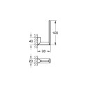 WC-paberihoidja GROHE Selection Cube, 40784000