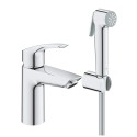 Смеситель для раковины с ручным душем GROHE EuroSmart, 23124003