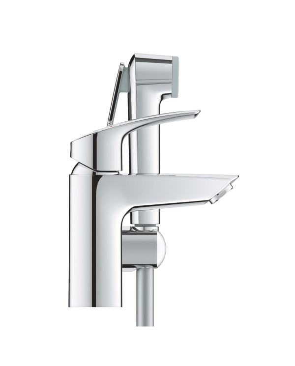 Смеситель для раковины с ручным душем GROHE EuroSmart, 23124003