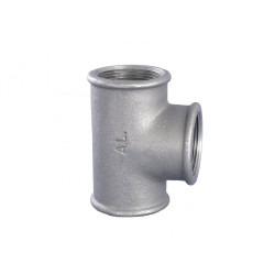 Three-way fitting GRODIZINGER ASSEMBLY PARTS (A.L.) 1 1/4"" w/v/v, galvanized