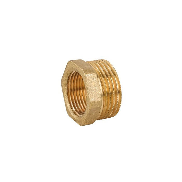 Brass reducer CAVALETTO 1 1/2"" x 1 1/4"" outer / inner.