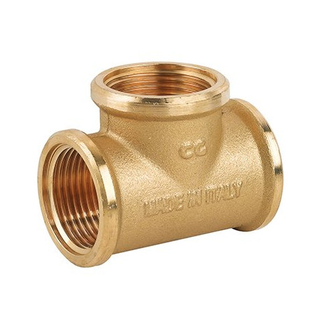 Kolmnurkne messing CAVALETTO 3/8"" v/v/v