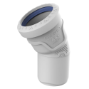 Low-noise indoor sewage elbow WAVIN AS+ 50 x 30°