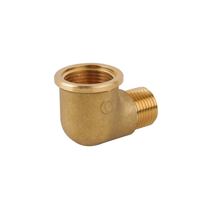 Küünarnukk vähendatud messingist CAVALETTO 3/4"" x 1/2"" v/ välis. - 90°