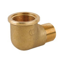 Уголок редуцированный латунный CAVALETTO 1"" x 3/4"" в/наруж. - 90°