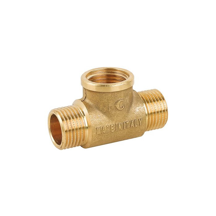 Reduced brass tee CAVALETTO 1/4"" x 1/4"" x 1/4""
