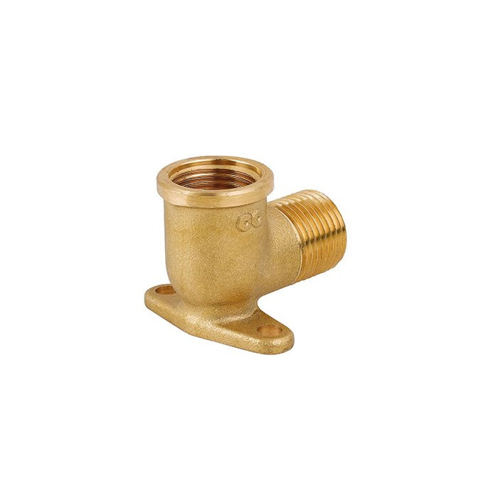 Brass elbow CAVALETTO 1/2"" w/outer - 90°