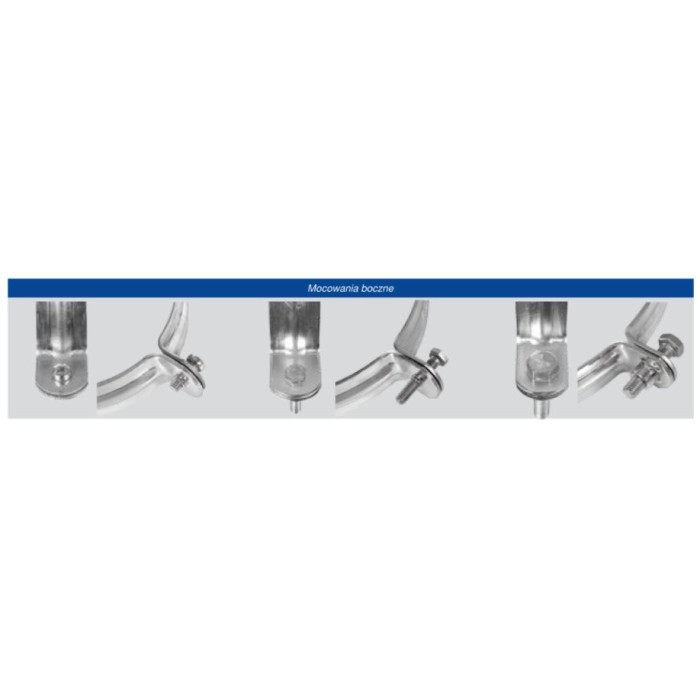 Ventilation pipe holder with noise reduction insert MEFA 160 mm (M8 thread)