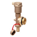 We are regulating the DANFOSS 11-loop underfloor heating manifold with flow meters.