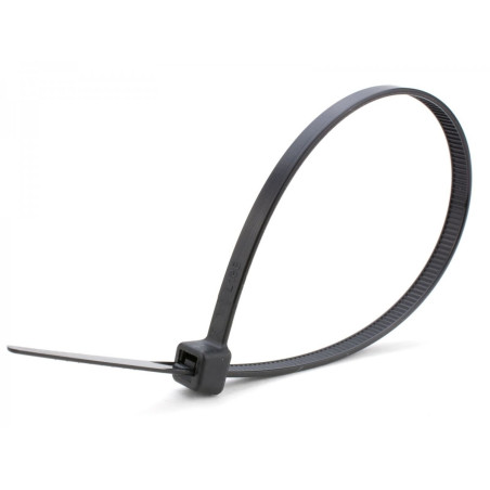 Plastikust tõmmatavad rihmad 12.6 x 1030 mm, mustad (100 tk)