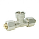 Тройник зажимной IVAR 16 (2.0) x 1/2"" середина x 16 (2.0)