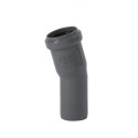 OSTENDORF HT-system DN 32 x 15° gray internal sewage elbow
