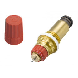 Integreeritud ventiil alumise ühenduse radiaatorile DANFOSS